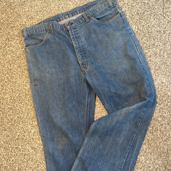Vintage Levi's 646 Men's Bellbottom Jeans - Picture 5 of 8